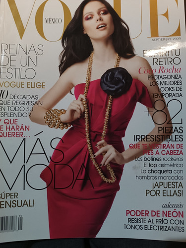Revísta Vogue México Sep 2009
