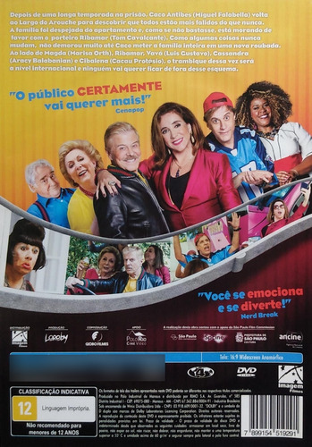 Sai De Baixo Dvd Miguel Falabella Aracy Balabanian (Usado)