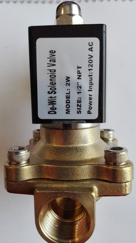 Valvula Solenoide De 1/2