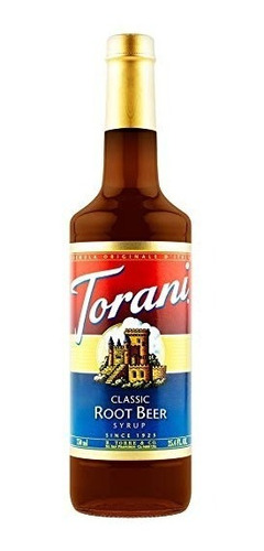 Torani Classic Root Jarabe De Cerveza, 750 Ml