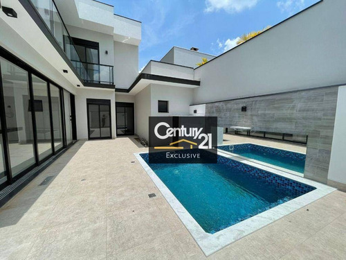 Imagem 11 de 17 de Casa Com 4 Dormitórios À Venda, 218 M² Por R$ 2.350.000,00 - Condomínio Maria Dulce - Indaiatuba/sp - Ca1025