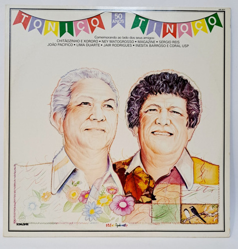 Tonico E Tinoco 9 Discos Vinil Lp Coleção-4 Sertanejo Raízes
