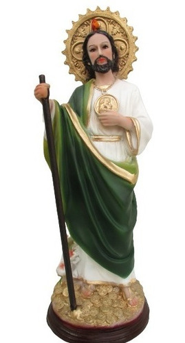 San Judas Tadeo Figura De Resina 38 Cm