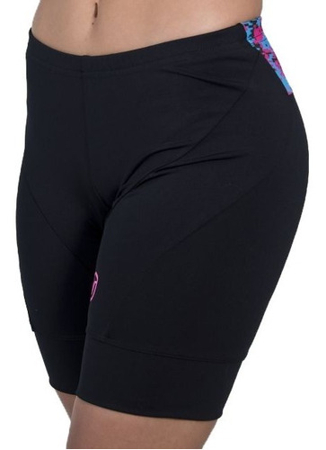 Imagen 2 de 2 de Calza Corta Ciclista Mujer - Vairo Raven