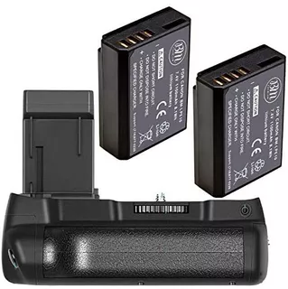 Grip + 2 Baterias Para Canon Eos Rebel T3, T5, T6, 1100d