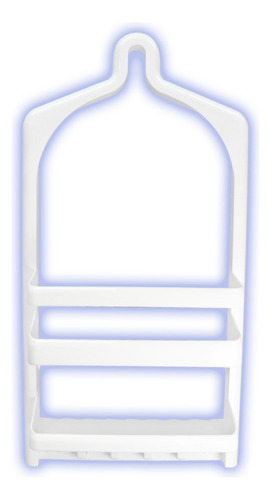 Organizador Fleximatic 2803 Para Regadera Color Blanco