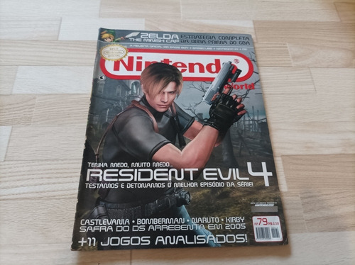 Revista Nintendo World 79 Resident Evil 4 E Zelda Gba (Usado)