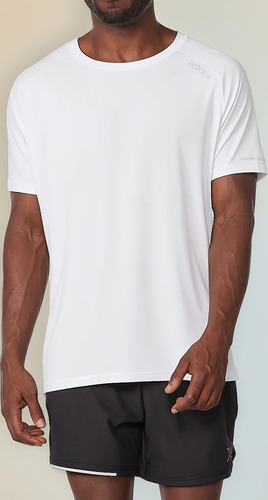 2xu | Polera Running | Aero Tee | Blanca