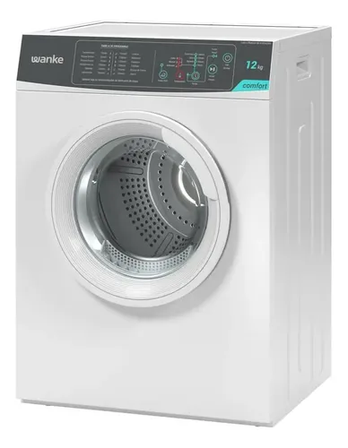Secadora De Roupa De Piso Wanke 12kg Comfort Branca White 127v