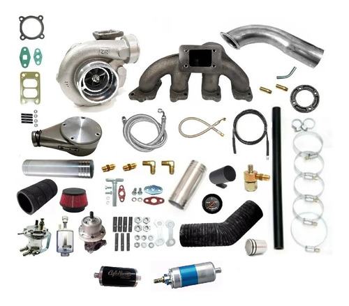 Kit Turbo Chevette 1.6 C Turbina Apl Zr Turbo 42/36 + Bomba