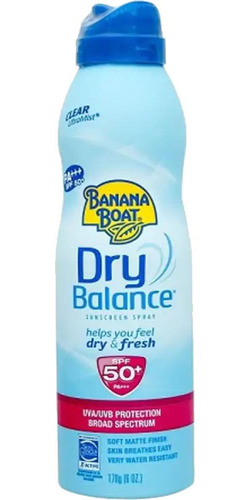 Banana Boat Dry Balance Fps 50+ - Spray 170g