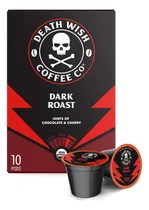 Comprar Death Wish Cápsulas Individuales Café,10 Pz,1 Pack