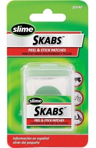 Kit Parches Bicicleta Slime