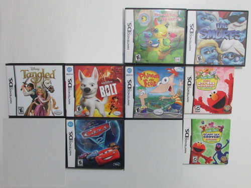 Lote X8 Juegos Originales Para Nintendo Ds
