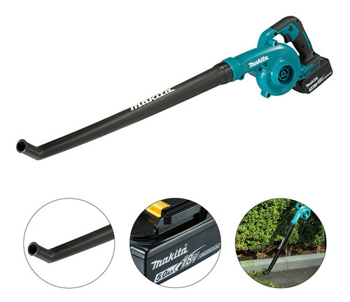 Soprador A Bateria 18v Dub186rt - Makita Cor Azul 110v/220v