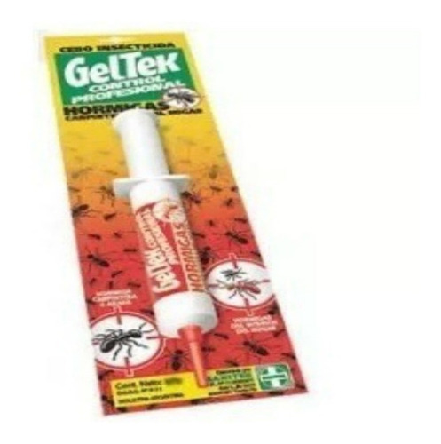 Veneno Insecticida Mata Hormigas Jeringa Gel Geltek 12g