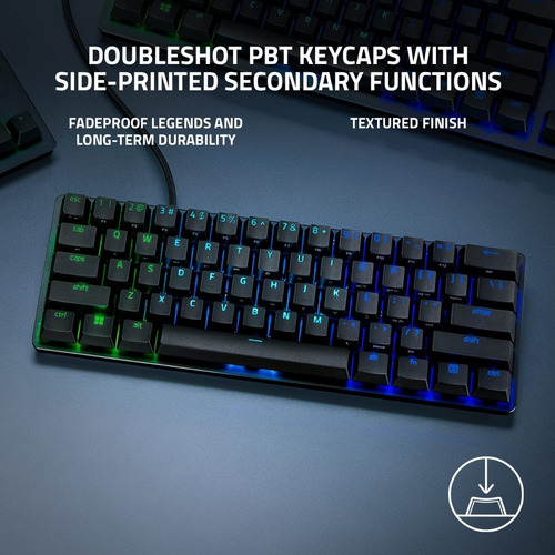 Imagen 2 de 6 de Teclado Gamer Razer Huntsman Mini Analog Optomecánico Rgb Xg