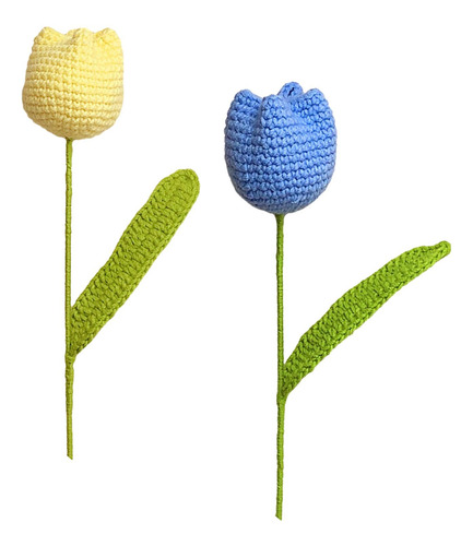 Flor Artificial De Ganchillo Para Aniversario, Decoración