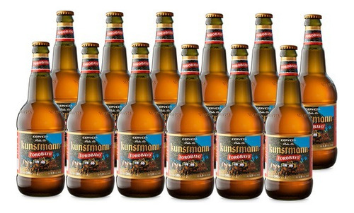 Pack 12 Cervezas Kunstmann Torobayo Botella 500cc