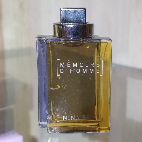 Miniatura Colección Perfum Nina Ricci Memoire Homme 5ml Vint