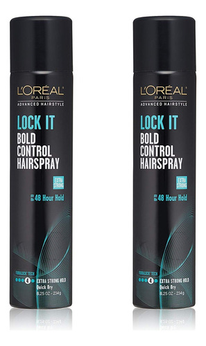 L'oreal Paris Advanced Hairstyle Lock It Bold Control Laca P