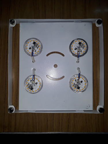 Plafón Con 4 Plaquetas Led Descartables!! Únicos!!