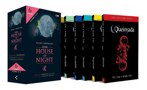 Box House Of Night - Slim - Coleção Completa V.2 (livros