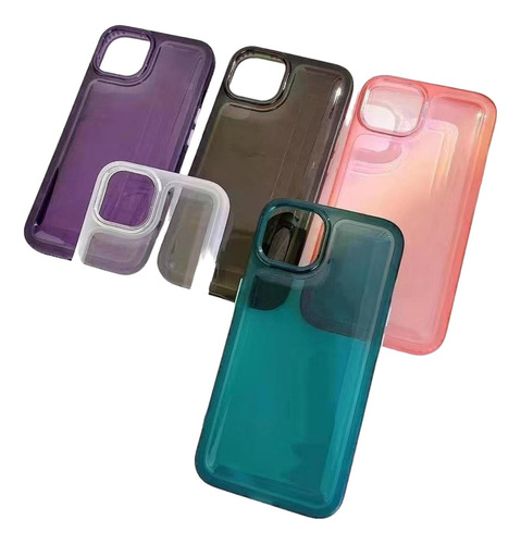 Funda Goma Gruesa Para iPhone 13 Pro + Mica Protectora Case