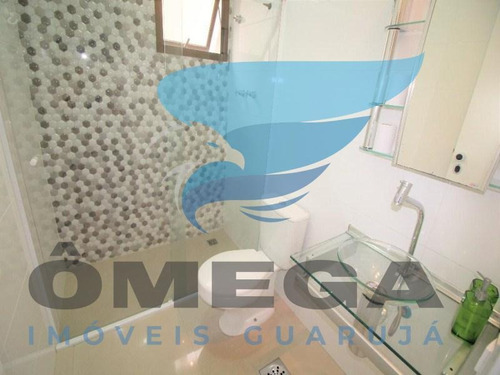 Imagem 10 de 17 de Guarujá Pitangueiras Flat 2 Dormitórios Ar Condicionado Piscina Lazer Completo Manobrista Serviço De Praia Portaria 24 Horas - Fl0011 - 34708972