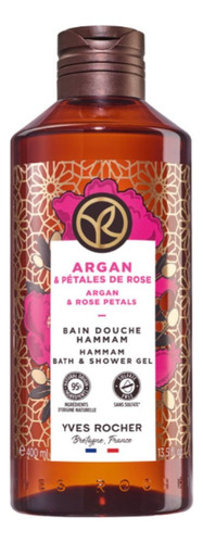 Maxi Gel De Baño Corporal Rosa Y Argán Yves Rocher 400ml