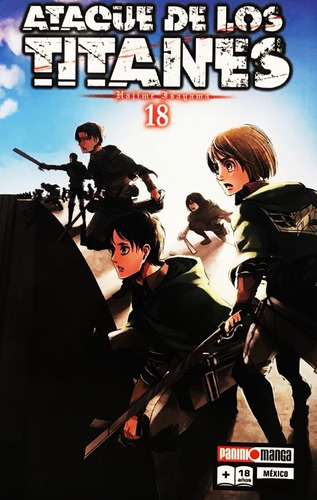 Manga Shingeki No Kyojin Ataque De Los Titanes Tomo 18