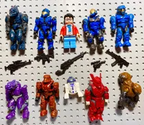 Comprar Megabloks Mega Construx Halo Lote Mix Figuras (67) 1 Halo