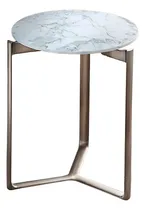 Comprar Mesa Lateral Circular, Marbel Design Modelo Ml026