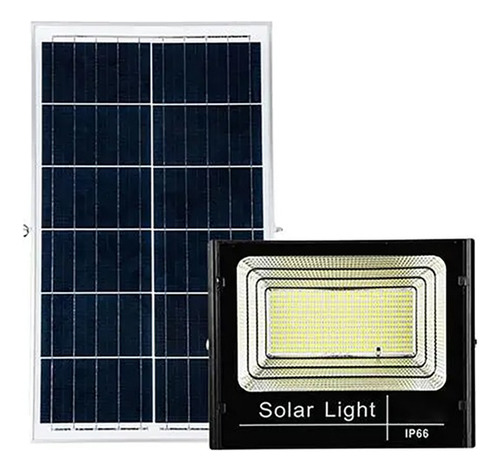 Foco Led Solar 50w Recargable Con Control Remoto- Unilux