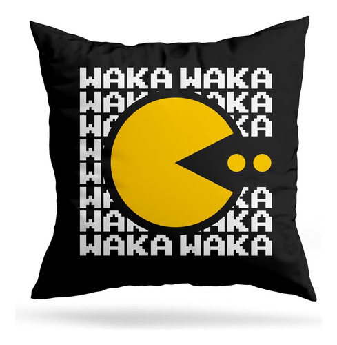 Cojin Deco Waka Waka Pacman (d1557 Boleto.store)