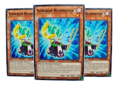 Yu-Gi-Oh! Barrier Resonator Common Card - Storm Of Ragnarok Unlimited Edition Tuner Monster