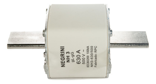 Fusivel Nh Retardado Gl / Gg 630a Negrini Nh 3 630 500