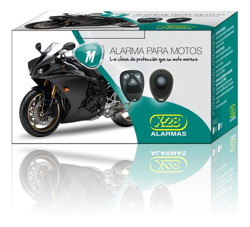 Imagen 2 de 10 de Alarma Moto X-28 M10 Presencia Sirena Control Remoto Cycles