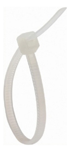 Cinchos Sujetacables Steren Ty24bl De Nylon 15 Cm Blanco /v