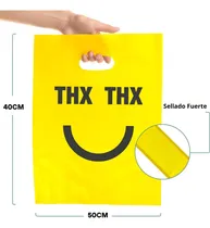 Comprar 100 Bolsas Boutique 40x50 Personalizadas Impresas Estampadas