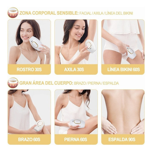 Removedor Pêlos Laser Com Luz Pulsada Permanente Indolor Ipl