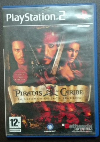 Piratas Del Caribe Leyenda Jsparrow Pal - Play Station 2 Ps2