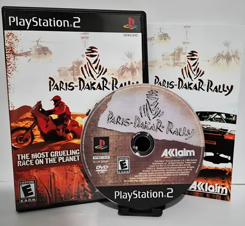 Paris-dakar Rally Para Ps2 - Mídia Física | Parcelamento sem juros