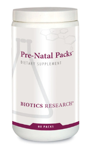 Biotics Research | Pre-natal Packs | 60 Packs