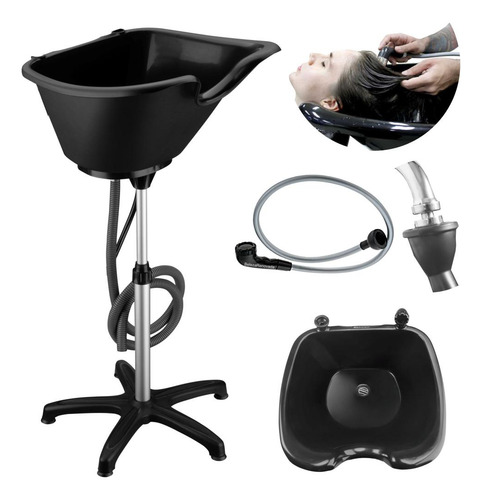 Lavatório De Cabelo De Banheira Bandeja De Lavagem De Cabelo Para Cuidar Do Cabelo Para Lavar E Limpar A Cabeça Shampoo Portátil Para Mulheres Grávidas No Pós-parto, Idosos Doentes