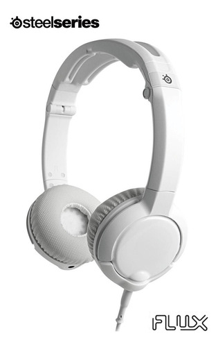 Headset Steelseries Flux Branco - Para Pc, Mobile - 61279