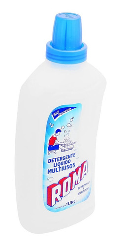 Imagen 4 de 8 de Detergente Líquido Roma Multiusos 1 Lt
