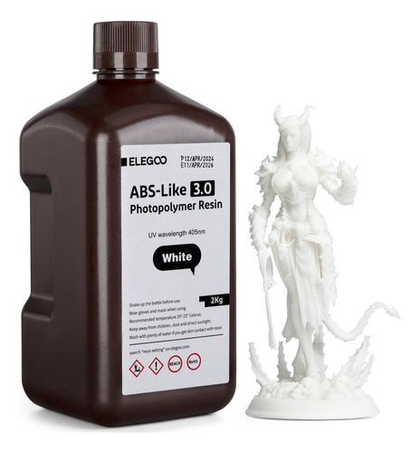 Impresora 3d De Resina Elegoo Tipo Abs 3.0 405 Nm, Curado Po