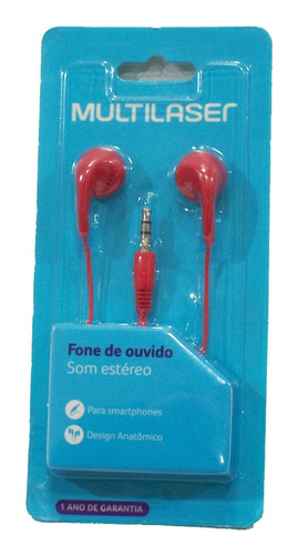 Auriculares Play Stereo P2 Multilaser Ph315