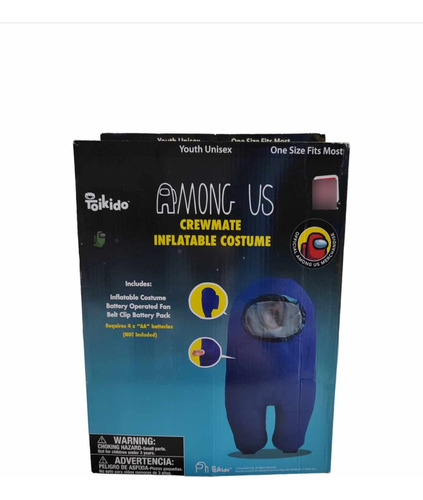 Disfraz Inflable Oficial De Among Us Toikido Toys(niños)